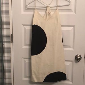 Jcrew derby canvas dress polka dot